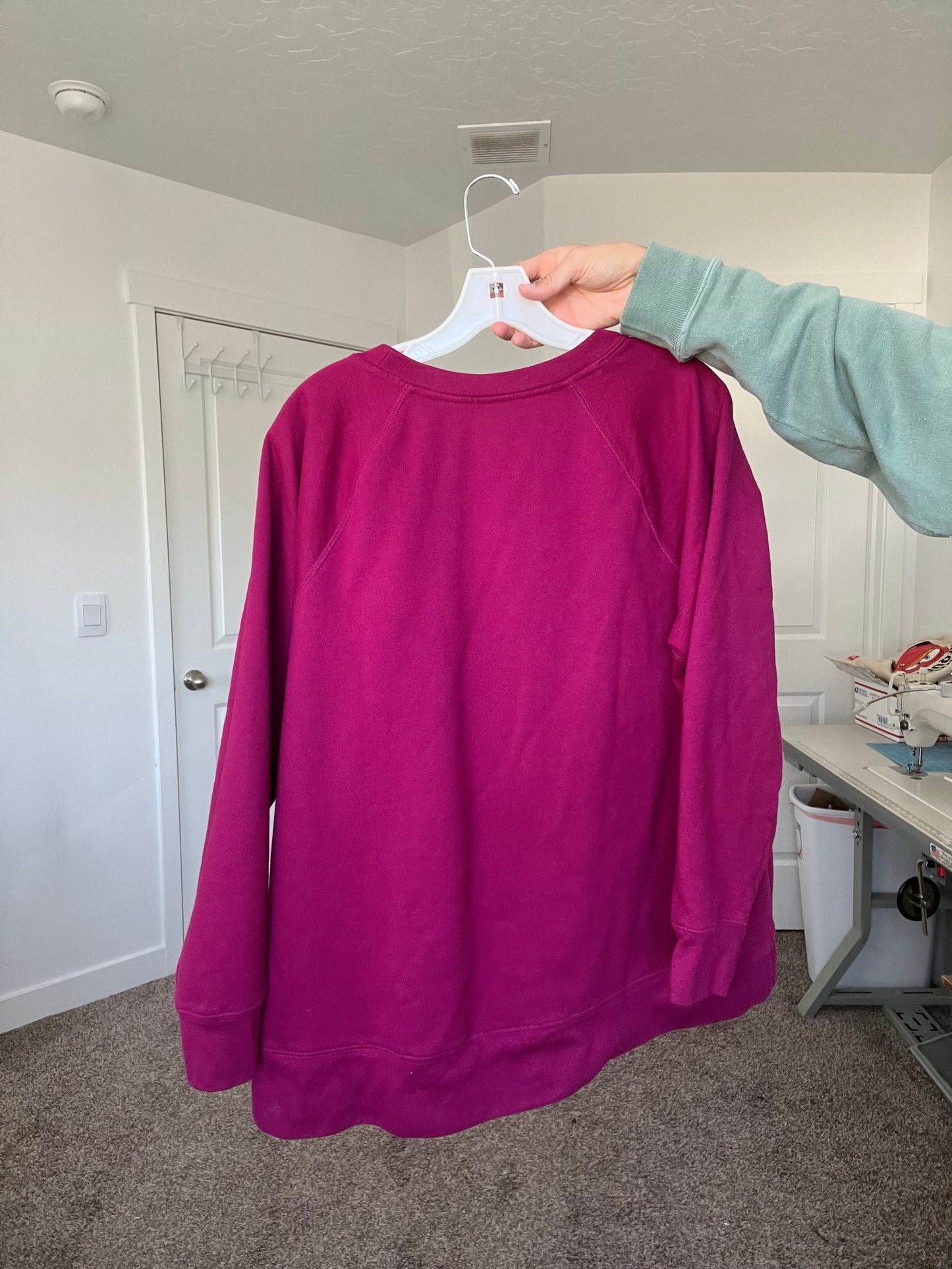 w2XL | Mick's Gone Ghostie with a PSL Crewneck