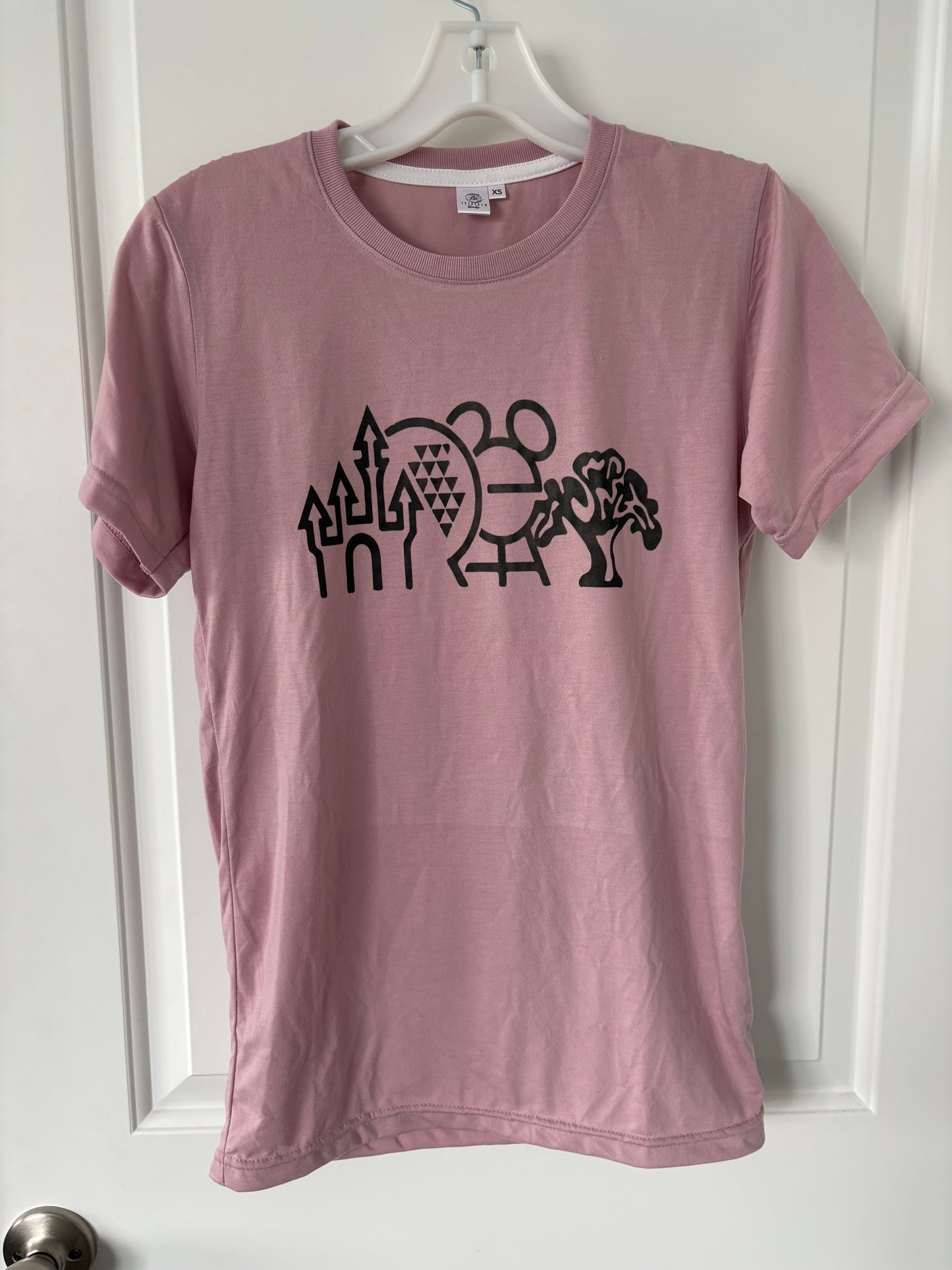 WOMENS XS - EPCOT symbols tee