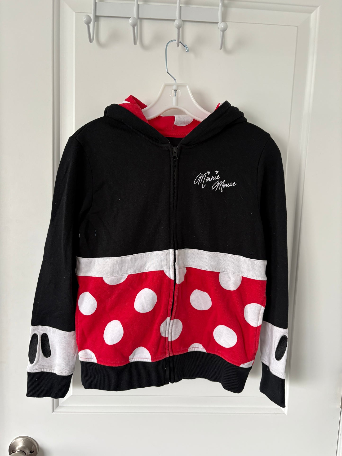 KIDS L - Minnie Zip Up Hoodie