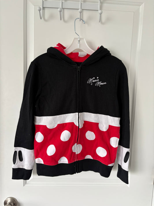 KIDS L - Minnie Zip Up Hoodie